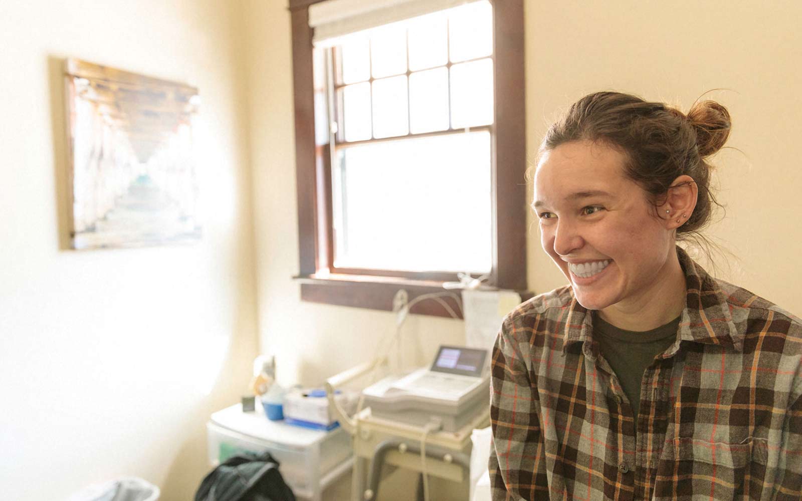 home, smiling patient, triad clinical trials